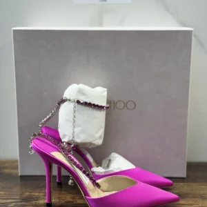 Jimmy Choo Saeda 105 Sandalo Luxury Jimmy Choo Scarpa Donna 37