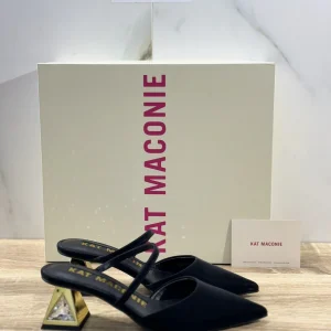 Kat Maconie Sandalo Donna Aisha  Satin   Nero Luxury Kat Maconie 40
