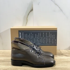 Le Bohemien Scarpa donna pelle militare casual shoes 36