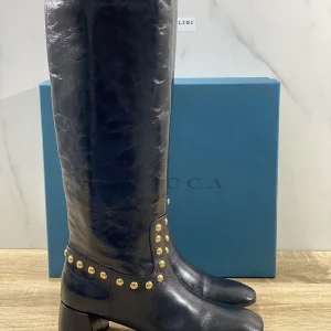 A.Bocca Stivale donna Pelle nero luxury woman boot A.BOCCA 37.5
