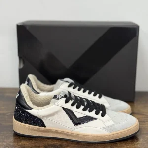 4B12 Sneaker Play New  Black White    Casual Scarpa Donna 40