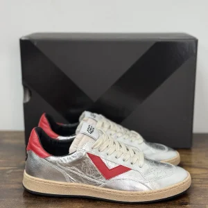 4B12 Sneaker Play New  Silver  Casual Scarpa Donna 38