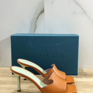 A.Bocca Sandalo Donna Mules Pelle Aragosta    Luxury Woman Sandal A.Bocca 36