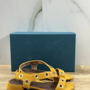 A.Bocca Sandalo Donna Suede Nespola     Luxury Woman Sandal A.Bocca 37